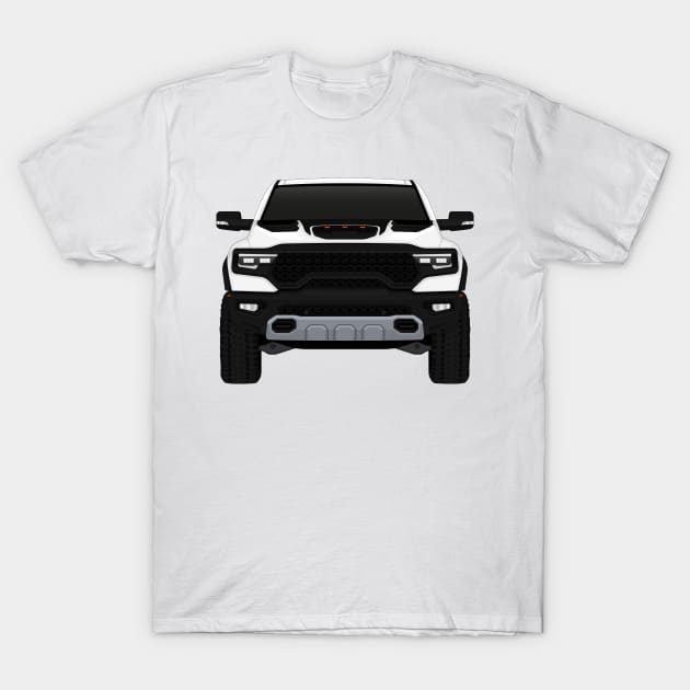 Ram White + Black T-Shirt by VENZ0LIC